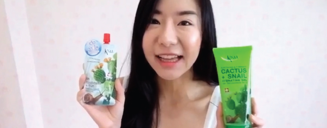 Kisaa - Review  Cactus Plus Snail Hydrating Gel